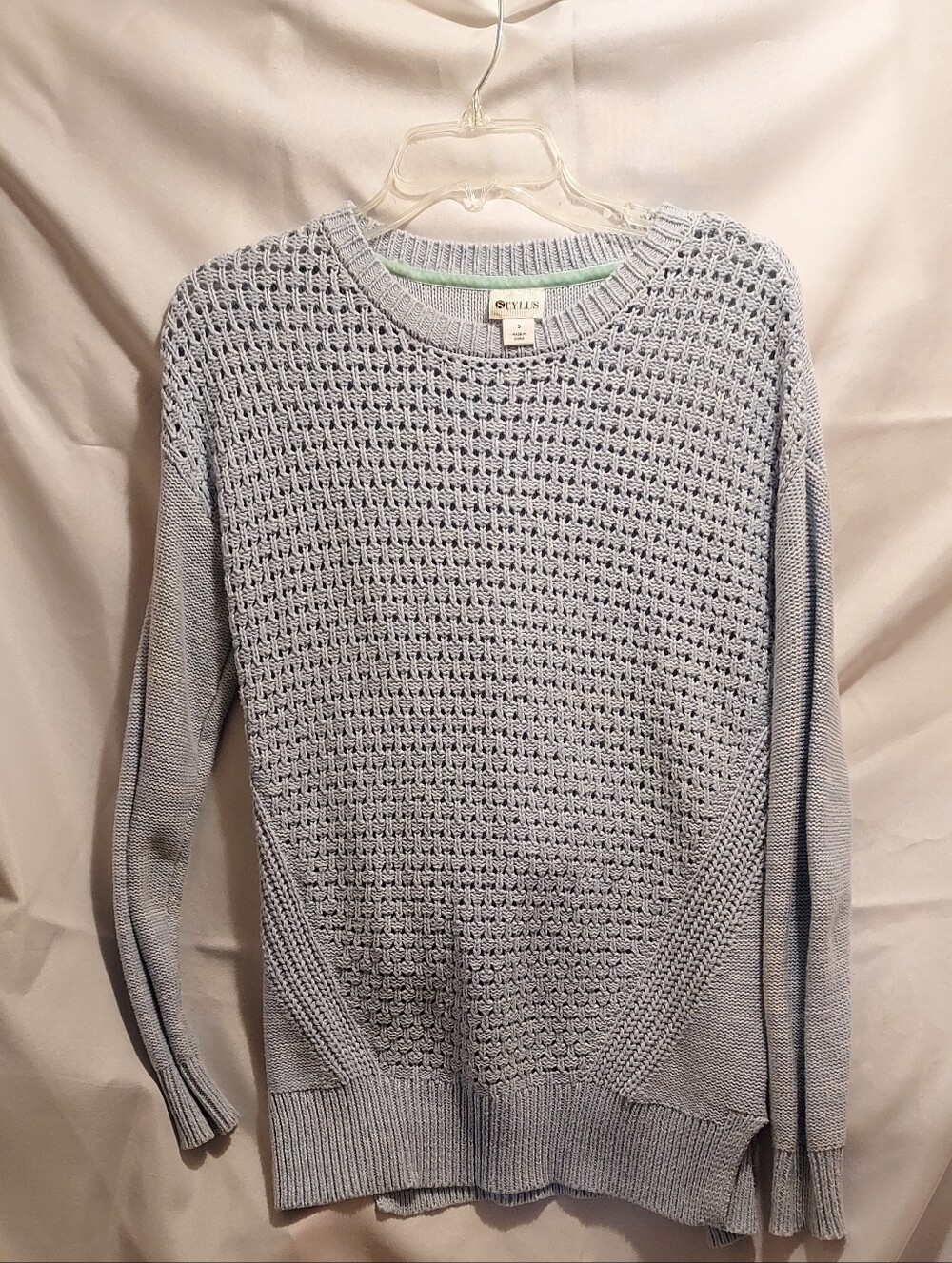 Light Blue Stylus Sweater